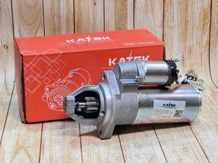 Стартер редукторний КАТЕК СТ230А1ГАЗ 53,3307,66,ПАЗ z=9 (12В/2.0кВт) для ГАЗ 6042.3708 5333 фото