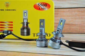 LED лампа Headlight T8 H7 60W 9-32V 6000K ( TBS ) +500% TBS H7 фото