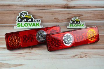 Ліхтар LED 12V задній універсальний (5 режимів) (300мм*90мм*36мм) LED-062 3774 фото