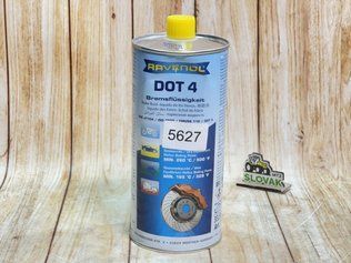 Гальмівна рідина Ravenol DOT-4 1л 5627 фото