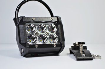 Світлодіодна LED фара 18Вт (світлодіоди 3w х6шт) Вузький промінь С-18 Spot фото