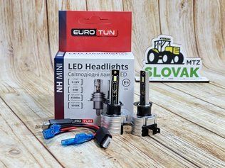 LED лампа H1 44W EURO TUN 6500K (2 шт.) (9-32v 44w 4500lm 6500K) NH-Н1 фото