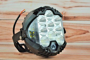 Фара LED Кругла 63W 6000K комбіноване світло (&Oslash;12см * 5см) 1061 фото