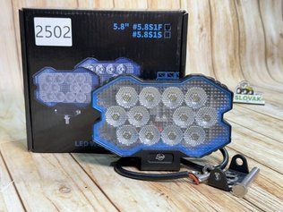 Надпотужний LED прожектор, фара 60Вт (світлодіоди 5W x12шт) 2502 фото