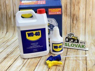 Універсальне мастило WD-40 5 л каністра + тригер 7548 фото