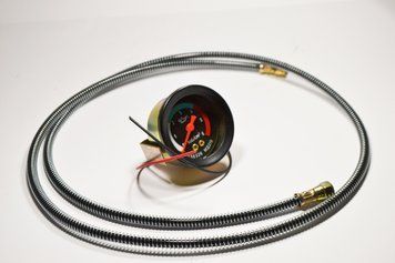 Показник масла механичний МД-219 з підсвічуванням LED + Шланг давления масла 1.5м 2868+1241 фото