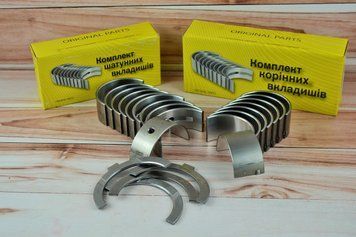 Комплект вкладишів на МТЗ Н1 Двигун Д-245 (Україна) Original Parts 2798+2801 фото