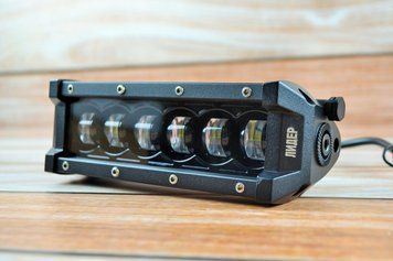 Світлодіодна LED-балка F1 27вт 6LED (18 см) Чітка світлотінева межа Ближнє світло (ВР-007) 5887 фото